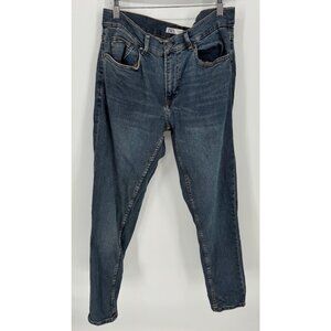 Zara Mens Blue Denim Straight Leg Jeans